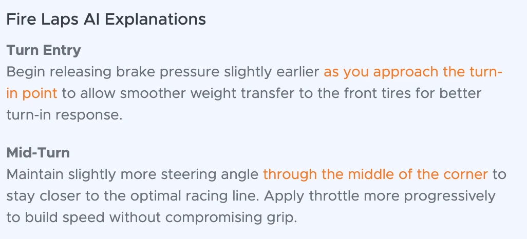 Intelligent Lap Coach Details Screenshot